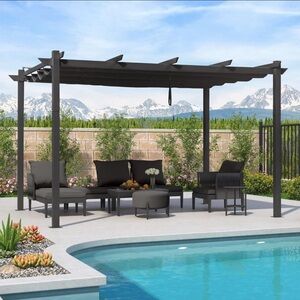 10X13 Outdoor Pergola- UV Prtoectant